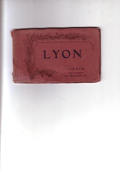 LYON - SERIE 1 CARNET DE 12 VUES