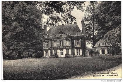 Carte Postale Ancienne de LYONS la FORET