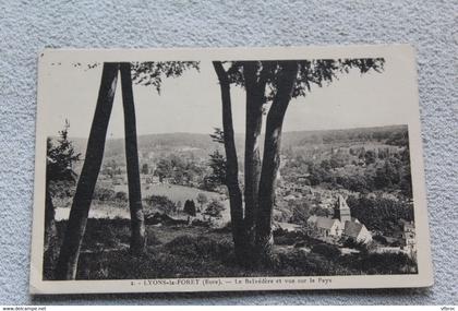 Lyons la forêt, le belvédère et vue sur le Pays, Eure 27