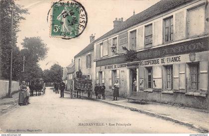 78 - YVELINES - MAGNANVILLE - 10375- rue principale -défaut