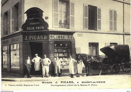 Carte postale ancienne de MAGNY en VEXIN