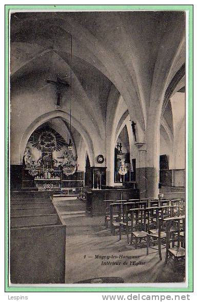 78 - MAGNY les HAMEAUX -- Intérieur de L'Eglise