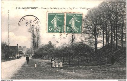 CPA-Carte Postale France  Montigny  Route de Maignelay  Fort Philippe 1907 VM54929