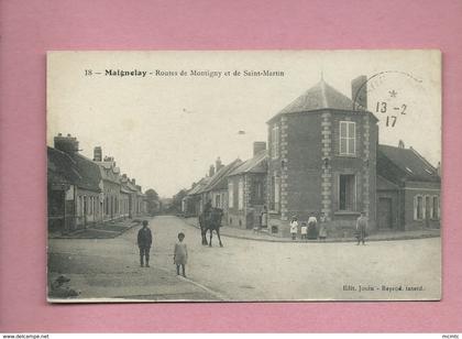 CPA -  Maignelay  - Routes de Montigny et de Saint Martin