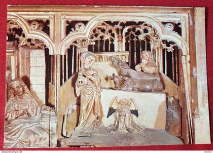 CPM - Maignelay Montigny -(Oise)- Eglise de Maignelay -(Monument Historique)- détail du retable- La Nativité