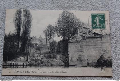 Maisons Laffitte, le vieux moulin et le château, Yvelines 78