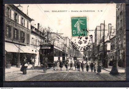 92 - Malakoff - Route de Chatillon