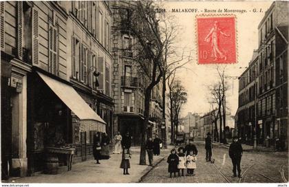 CPA MALAKOFF - Route de Montrouge (986961)