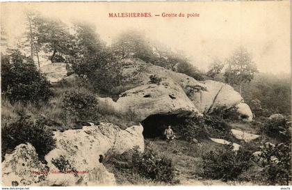 CPA MALESHERBES - Grotte des poete (227611)