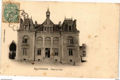 CPA MALESHERBES - Hotel de Ville (227614)