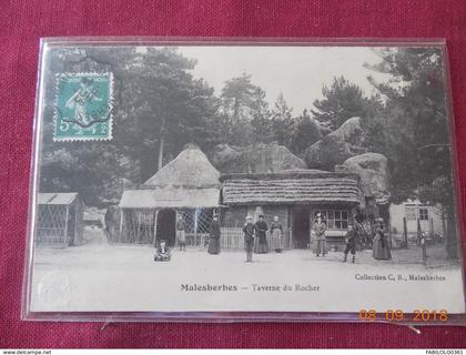 CPA - Malesherbes - Taverne du Rocher