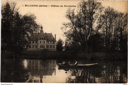 CPA MALICORNE-sur-SARTHE Chateau de Rive-Sarthe FRANCE (1434399)