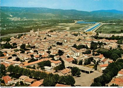 13 - Mallemort en Provence - Vue Générale aérienne - Carte Dentelée - CPSM grand format - Voir Scans Recto-Verso