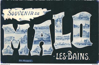 CPA  Carte Postale -France Malo Les Bains-Souvenir de  Malo Les Bains 1907 VM42683+