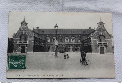 Malo les bains, la mairie, Nord 59