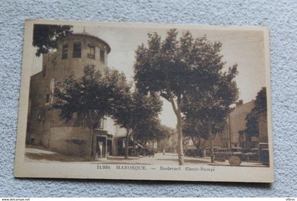 Manosque, boulevard Elemir Baurge, Alpes de haute Provence 04