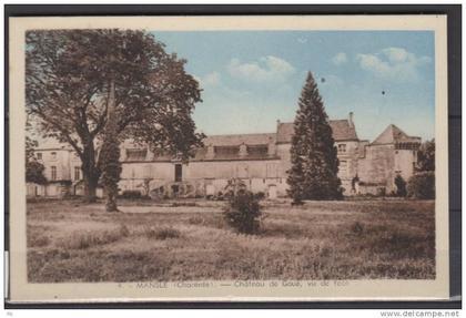 16 - Mansle - Chateau de Goué- colorisée