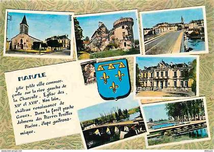 16 - Mansle - Multivues - Blasons - Carte Neuve - CPM - Voir Scans Recto-Verso