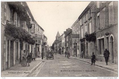 MANSLE GRAND'RUE ANIMEE AUTOMOBILE