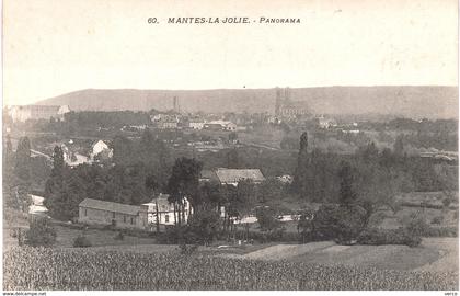 Carte postale ancienne de MANTES la JOLIE