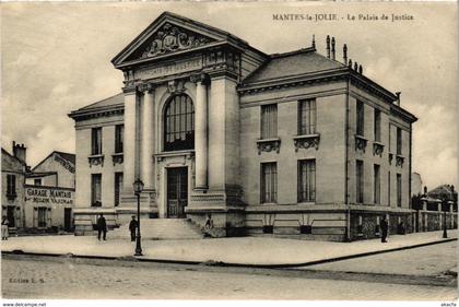 CPA MANTES-la-JOLIE - Le Palais de Justice (103010)