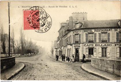 CPM Mantes-la-Ville Route de Houdan (1391943)