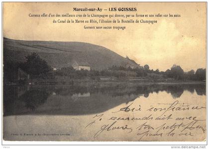 Carte Postale Ancienne de MAREUIL sur AY