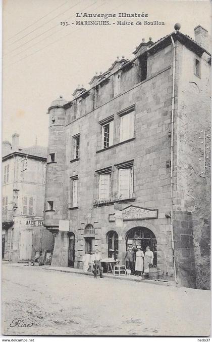 Maringues - Maison de Bouillon