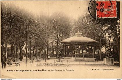 CPA PARIS Ses Squares et ses Jardins. 106. Square de Grenelle (577583)