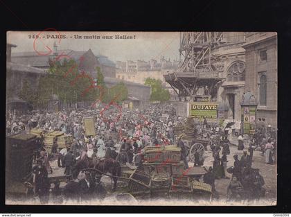 Paris - Un matin aux Halles! - postkaart