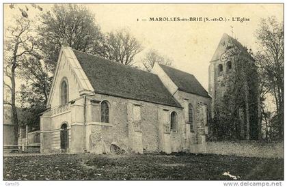 MAROLLES en BRIE 94 - L'Eglise