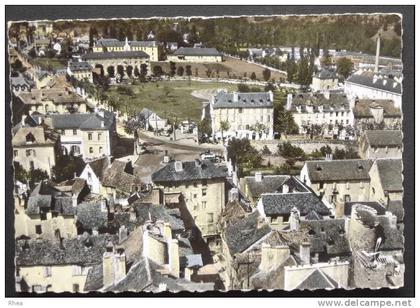 48 Marvejols 14. MARVEJOLS (Lozère) Vue générale Porte du Soubeyran vue aerienne    D48D  K48092K  C48092C RH015659