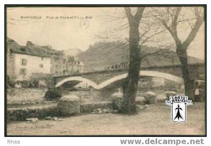 48 Marvejols - MARVEJOLS - Pont de Peyre et Pic  du Midi - cpa