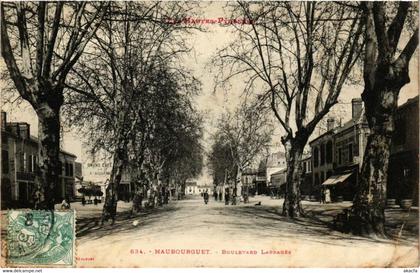 CPA MAUBOURGUET Boulevard Larbanes (375878)