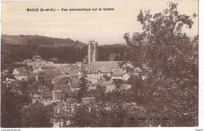 Maule - Vue panoramique sur le Centre