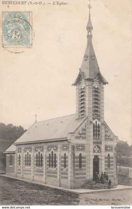 95 - MENUCOURT - L' Eglise