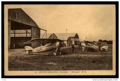 33 Mérignac aerodrome aeroport sépia D33D K33281K C33281C RH067231