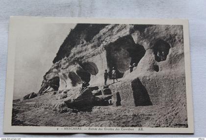 Meschers, entrée des grottes des carrières, Charente maritime 17