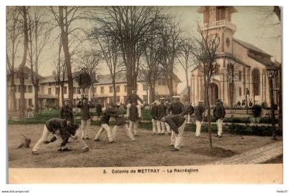 Mettray - Colonie de Mettray - La Récréation