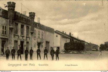 FRANCE - Carte postale ( édition Allemande ) de Metz -  Umgegen von Metz Gravelotte - L 105543