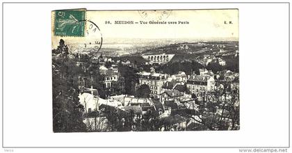 Carte Postale Ancienne de MEUDON