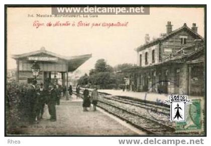 78 Meulan - 316. Meulan-Hardricourt. La Gare - cpa