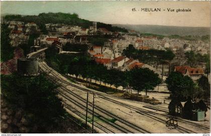 CPA MEULAN - Vue générale (246613)