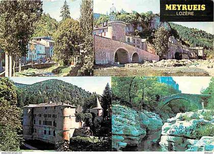 48 - Meyrueis - Multivues - Flamme Postale - CPM - Voir Scans Recto-Verso