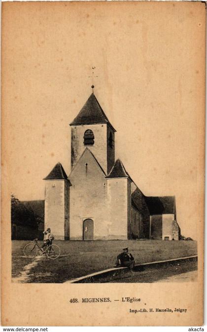 CPA Migennes - L'Eglise FRANCE (960732)