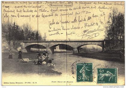 Carte Postale Ancienne de MIRECOURT