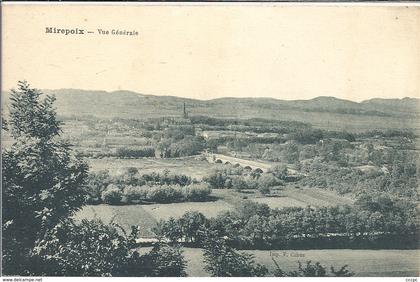 CPA Mirepoix Vue générale