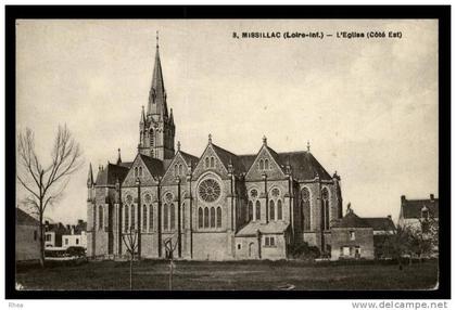 44 Missillac 3. MISSILLAC (Loire-Inf) - L'Eglise (C?t? Est) eglise D44D K44161K C44098C RH010142