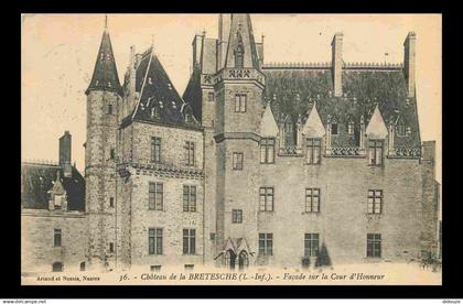 44 - Missillac - Château de la Bretesche - Façade sur la Cour d'Honneur - CPA - Oblitération de 1945 - Voir Scans Recto-