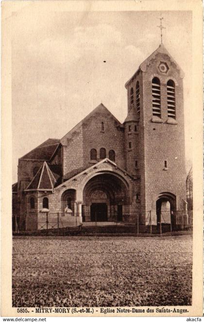 CPA MITRY-MORY Eglise Notre-Dame des Saints-Anges (1350689)